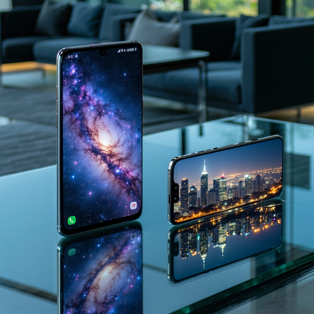 Confronto de Potências: Galaxy vs. Huawei