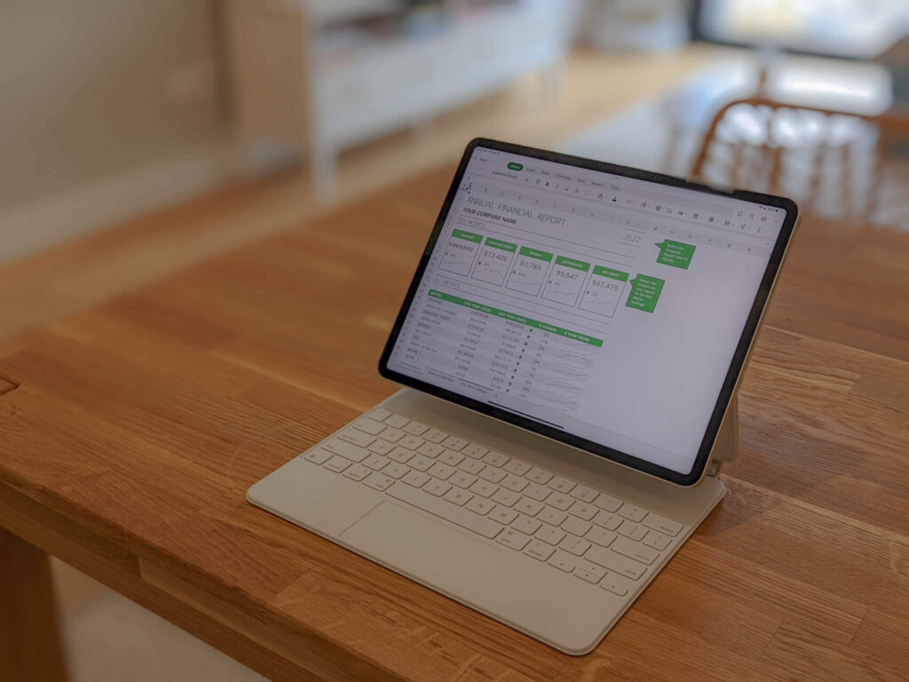 Excel no iPad